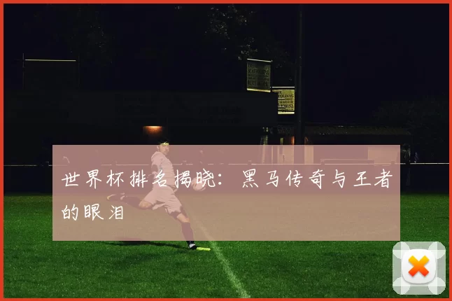 世界杯排名揭晓：黑马传奇与王者的眼泪